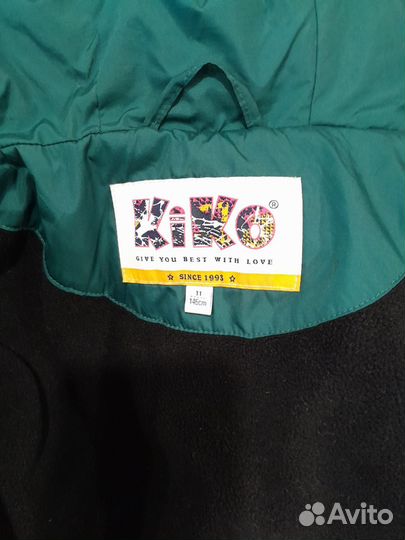 Пуховик на девочку 146