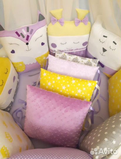 Бортик в кроватку. Комплект