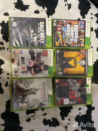 Диски на xbox 360