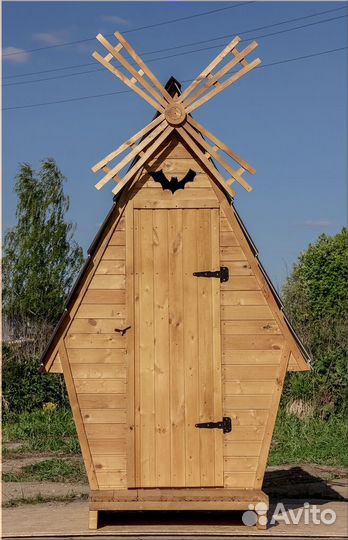 Дачный туалет с установкой SOX562