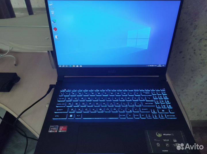 Ноутбук MSI alpha 15