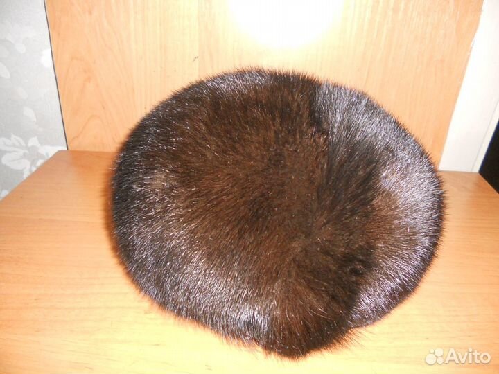 Берет норковый новый
