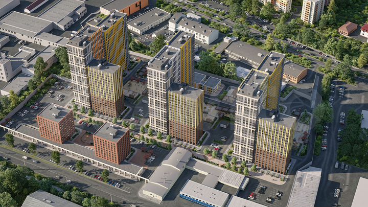2-к. квартира, 59,3 м², 7/25 эт.