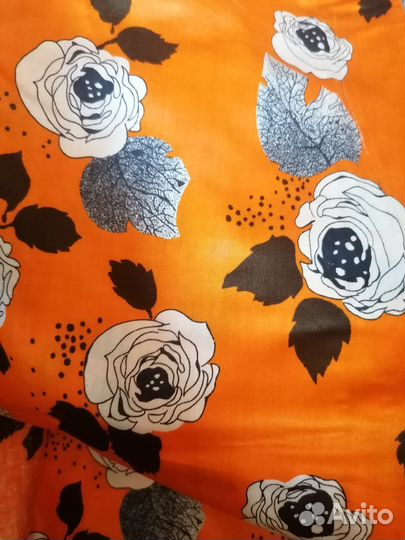 Отрез ткани хлопок СССР