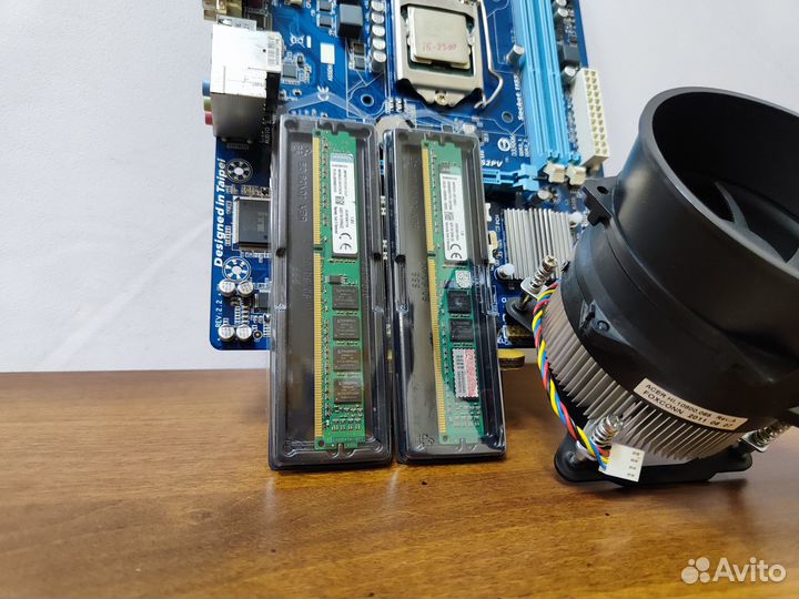 Материнская плата 1155+i5-2300+DDR3-8Gb+Кулер