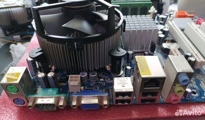 Мат. плата комплект G31, CPU E5700, RAM2Gb, fan