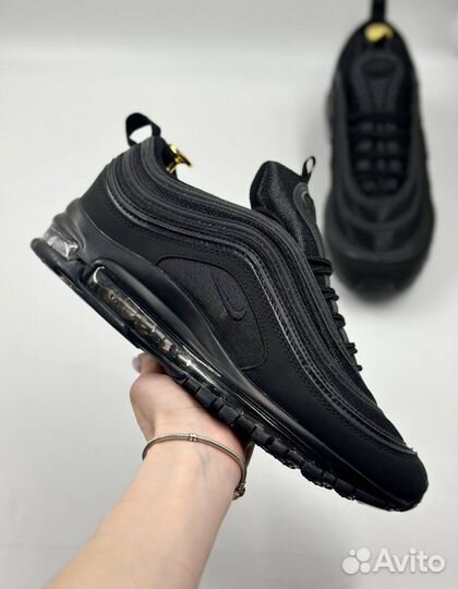 Осенние Кроссовки Nike Air Max 97 Black