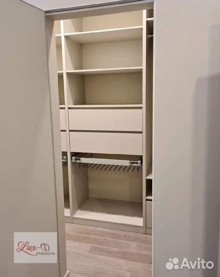 Гардеробная на заказ от производителя