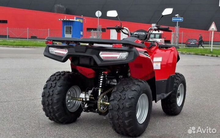 Квадроцикл Motoland MAX 200 красный