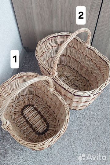 Корзина грибная/ корзина для ягод/корзина плетеная