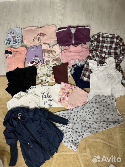 Пакет вещей на девочку 110-116
