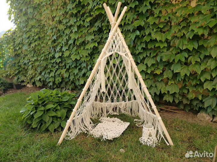Вигвам макраме