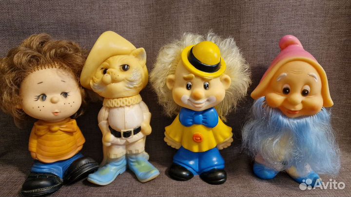 Игрушки СССР. Резина