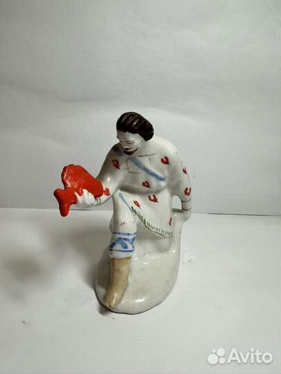 Статуэтка Садко с Золотой рыбеой