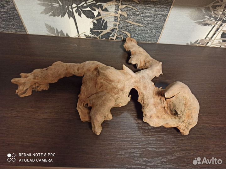 Коряга в аквариум