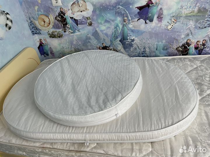 Матрас детский круглый и овальный