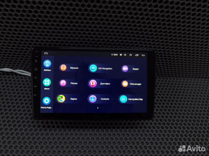 Магнитола Toyota Auris e150 Android IPS экран
