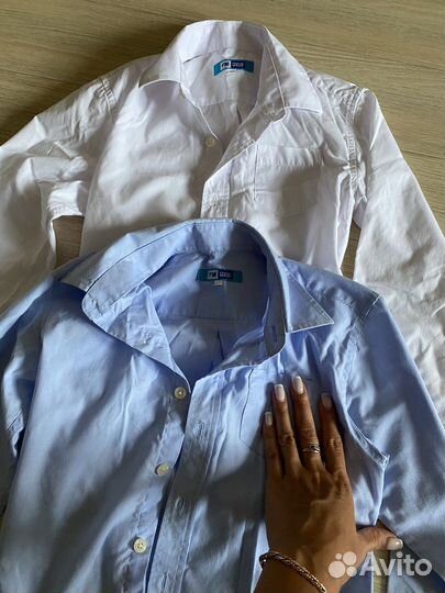 Рубашка на мальчика школьная форма