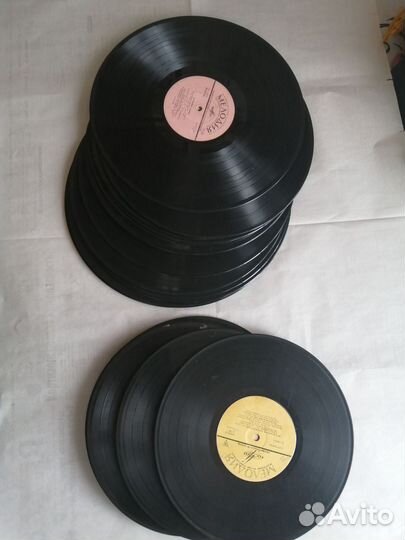 Виниловые пластинки для декора