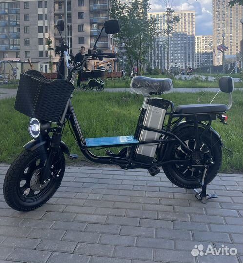 Электровелосипед Монстр Black 750w60v21ah