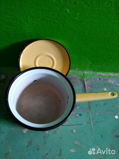 Посуда - таз, бидон, ковш для хозяйства
