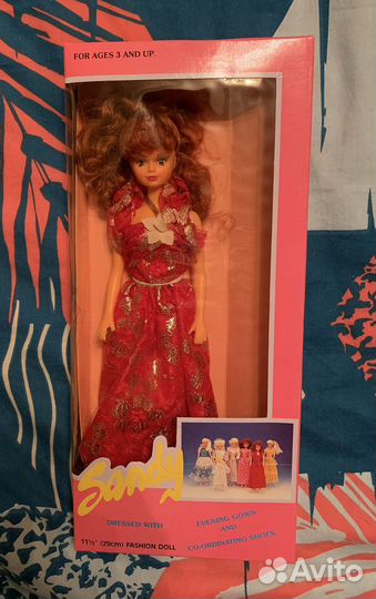 Винтаж редкая Sandy рыжая Сэнди 90х