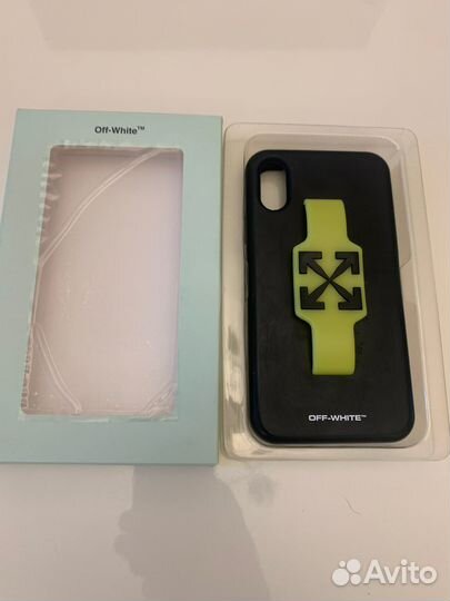 Чехол на iPhone xr off white
