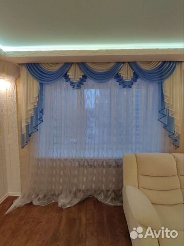 Шторы с ламбрекеном бу