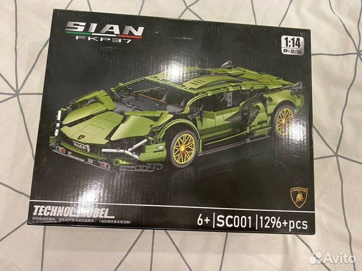 Конструктор Техник Lamborghini Sian FKP37 SC001