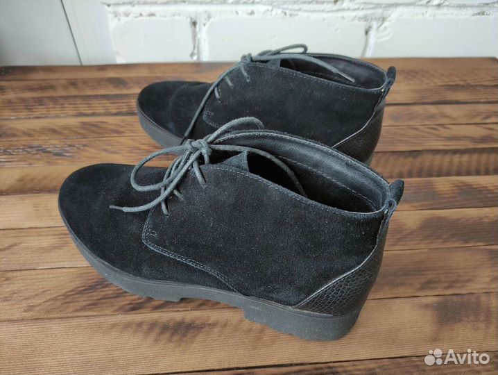 Ботильоны женские натуральная замша 39
