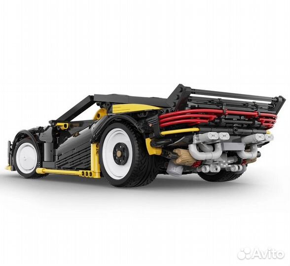 Конструктор спортивный автомобиль Турбо-V 1/10 168