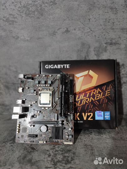 Комплект I5-10400F+H510M+16GB RAM