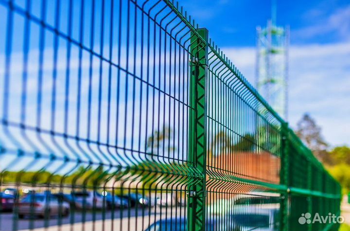 Забор 3Д гитерра под ключ