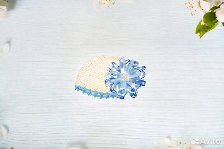 Новые вязаные шапочки на лето, ручная работа