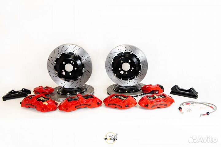 Тормозная тюнинг система AMG Mercedes E-Класс