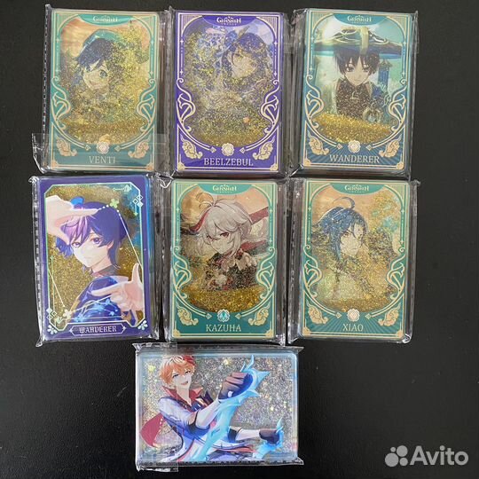 Карточки водички Genshin Impact / Геншин Импакт