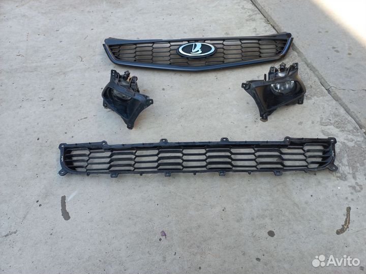 Решетка бампера priora 2
