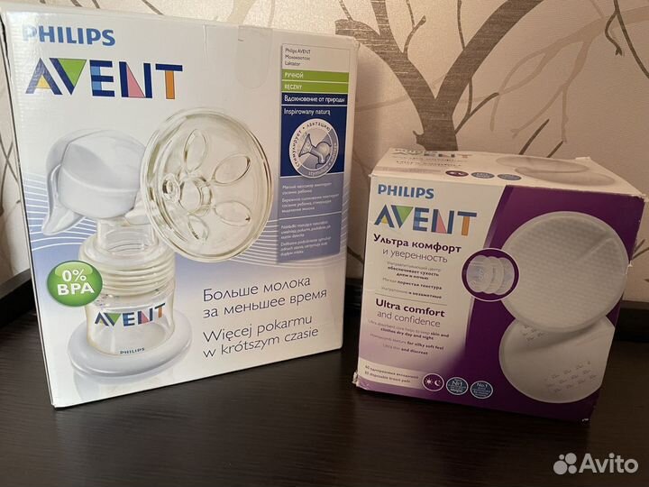 Молокоотсос avent ручной