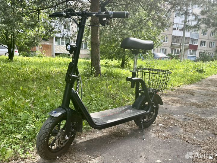 Электросамокат взрослый kugoo c1 с документами