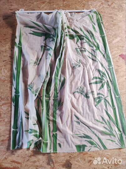 Шторка с телескопической штангой