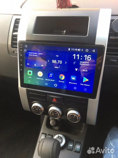 Nissan X-trail t31 t30 t32 tesla магнитола android