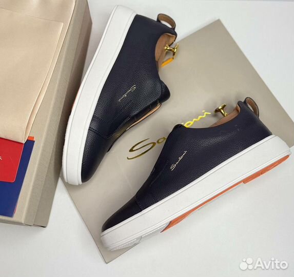 Слипоны Santoni мужские 40-45