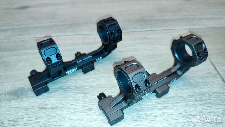 Кольца крепления прицела Geissele низкое 25/30мм