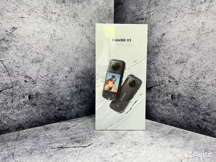 Экшн-камера Insta360 One X3, черный
