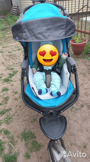 Коляска 3 в 1 с автолюлькой