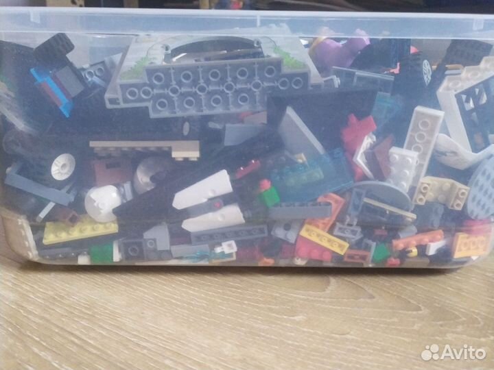 Lego ящик детали животные марвел стар варс