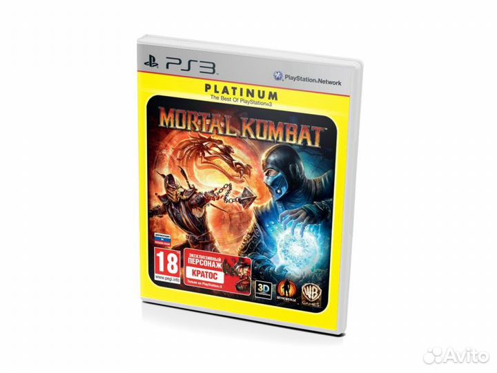 Mortal Kombat Platinum, б/у, английский (PS3)