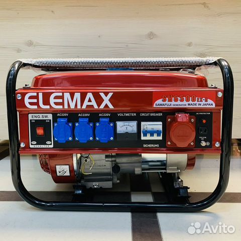Бензиновый генератор elemax SH6500ex