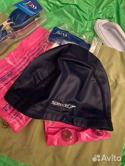 Для бассейна круг нарукавники очки шапочка