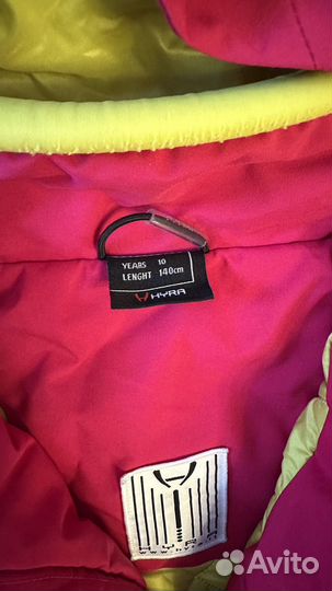 Горнолыжный костюм для девочки 128